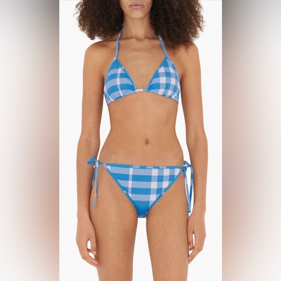 Burberry Cobb Check Bikini Set, Size Large, $480 - Picture 5 of 14